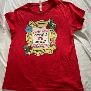 Friends Red Women’s Christmas T-Shirt
